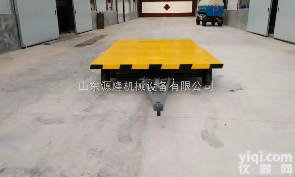 10吨机场厢式<em>拖车</em>  工厂平板<em>拖车</em> 1-150吨平板<em>运输车</em> 源隆<em>厂区</em>周转车