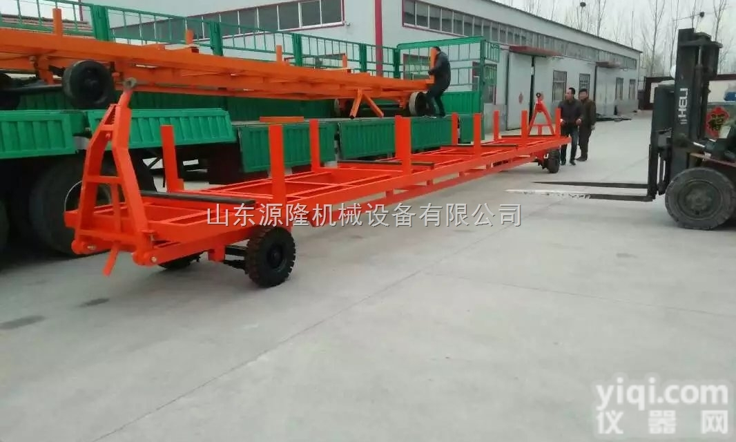 10吨机场厢式<em>拖车</em>  工厂<em>货物</em>周转平板车 小吨位平板半挂车 厂区<em>货物</em>运输车