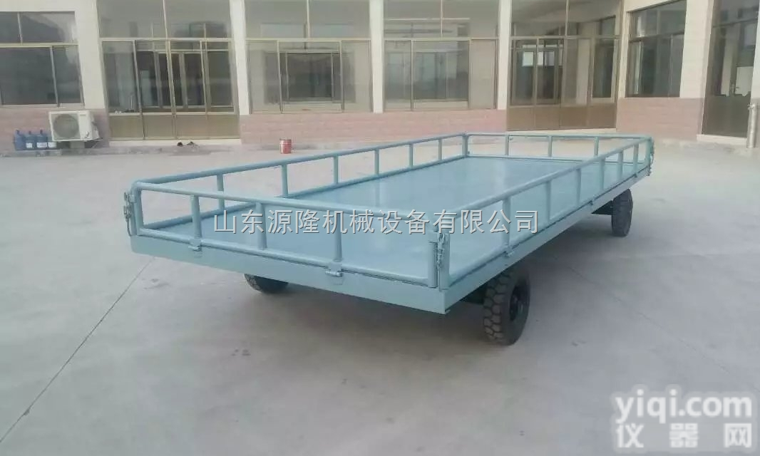 10吨机场厢式拖车  4吨机场<em>运输车</em> 4吨平板拖车 带刹车的<em>平板车</em>