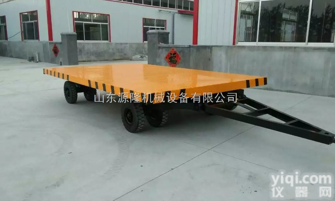 10吨机场厢式<em>拖车</em>  <em>叉车</em>牵引厂区板车 机场行李运输车 源隆3吨平板<em>拖车</em>