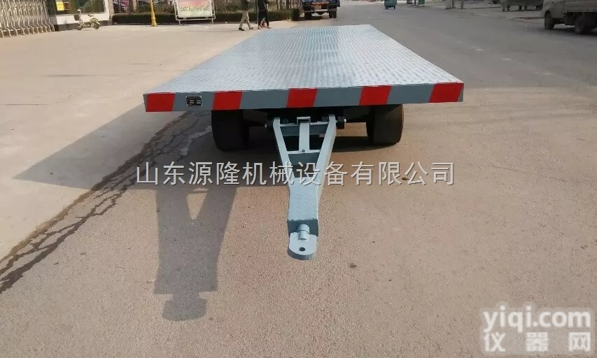 10吨机场厢式<em>拖车</em>  机场双向<em>拖车</em> <em>叉车</em>牵引平板<em>拖车</em>组 双向牵引货物转运车