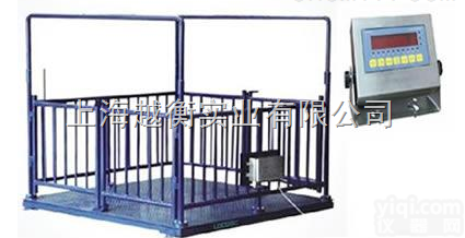 高稳定带围栏的活体<em>畜牧</em>称重秤 <em>不锈钢</em>带<em>防水</em>