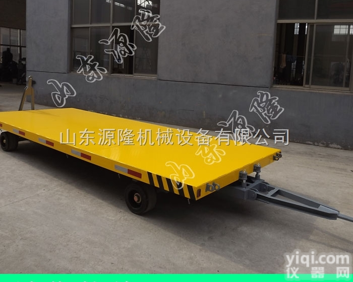 10吨  10吨厂区<em>牵引车</em> 双向牵引平板拖车