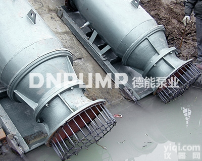 QZB  <em>斜拉</em>式<em>轴流泵</em>_大流量_厂家直销