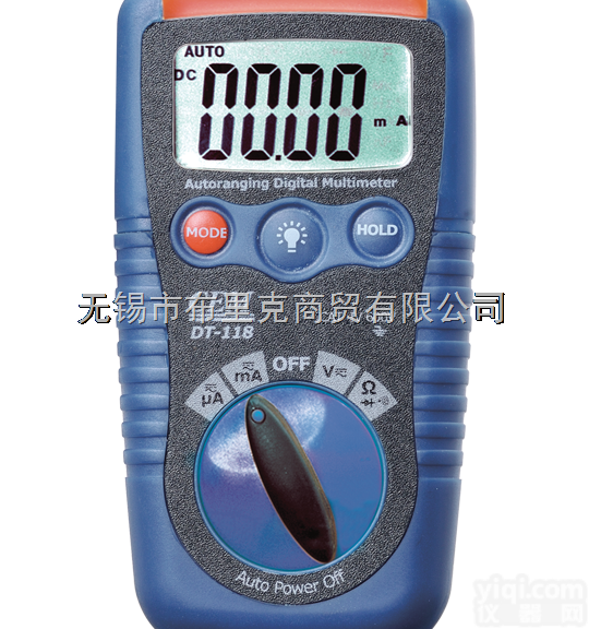 CEM华<em>盛昌</em>DT-118新型便携<em>迷你型</em>数字<em>万用表</em>