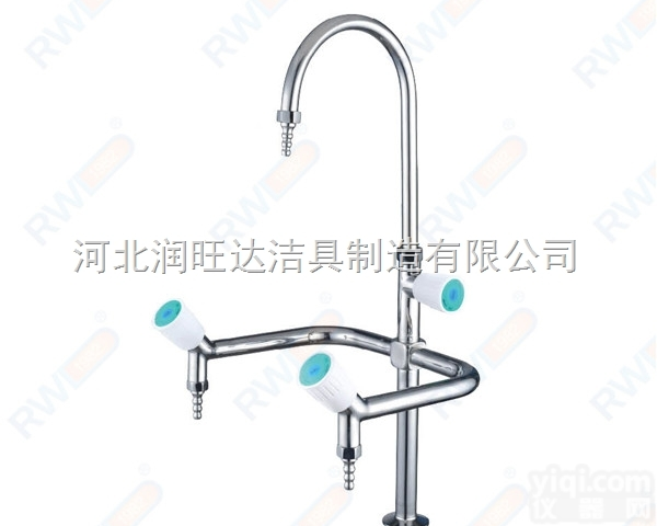 WJH0531A  润<em>旺达</em>不锈钢<em>水龙头</em>三联化验水嘴实验室<em>水龙头</em>