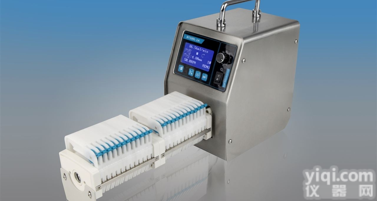 BT100L-1A  <em>流量</em>型<em>蠕动泵</em>多通道微小<em>流量</em>专用