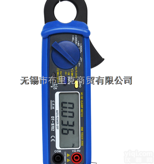 CEM华<em>盛昌</em>DT-9702小<em>钳口</em>交直流<em>钳形表</em>