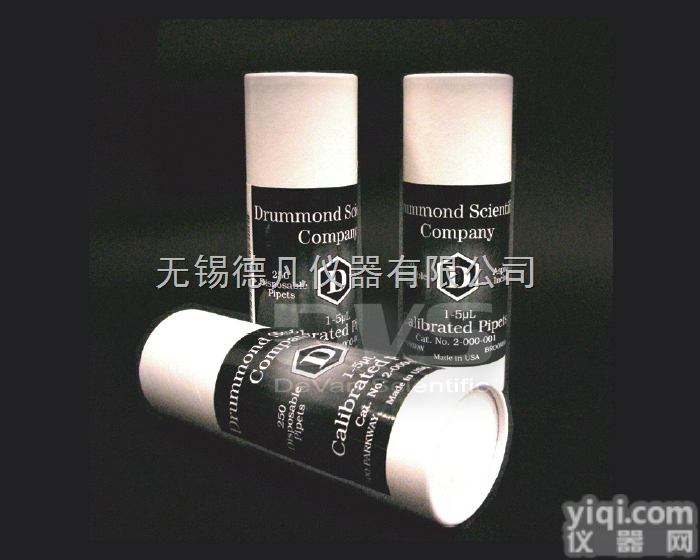 CR2000-001  <em>DRUMMOND</em> 进口 <em>微量</em><em>毛细管</em>5ul 12345刻