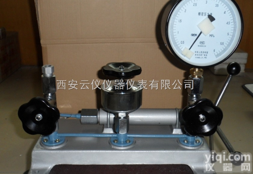 XY6/XY-60  压力表校验器 - 西安<em>云仪</em><em>仪表厂</em>