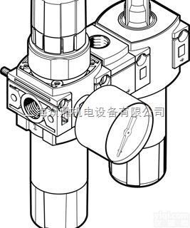 FRC-1/4-DB-7-MINI-KA  供应原装费斯托FESTO<em>三联件</em>/气源<em>处理</em>组件