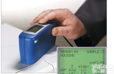 byk微型三角度<em>光泽</em>度仪µ （可测涂层<em>厚度</em>）