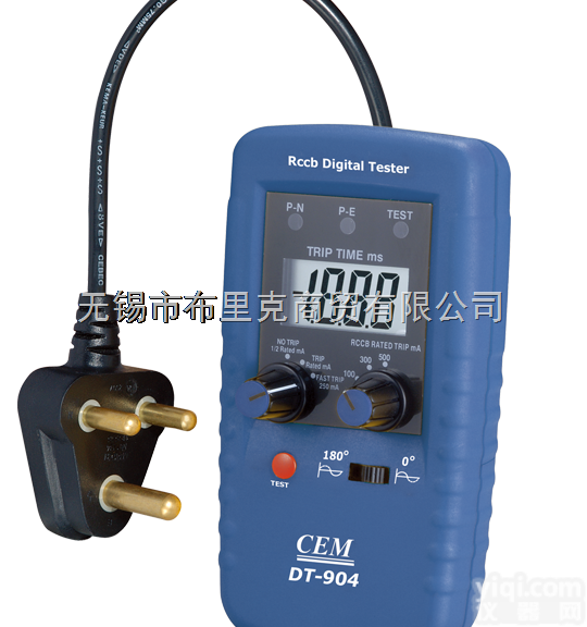 CEM华<em>盛昌</em>DT-904 数字RCD<em>测试仪</em>电子电力<em>测试仪</em>