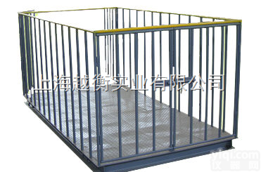 带<em>围栏</em>的称猪秤多少钱 不锈钢带<em>围栏</em>的电子<em>地磅</em>