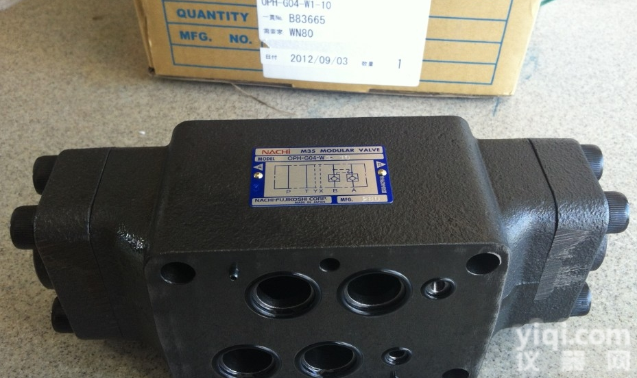 <em>日本</em>不二越NACHI叠加式<em>单向阀</em>OCV-G01-W-20<em>总代理</em>