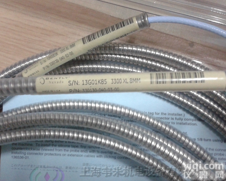 美国进口<em>本特利</em><em>铠装</em>延伸电缆 330730-040-01-00