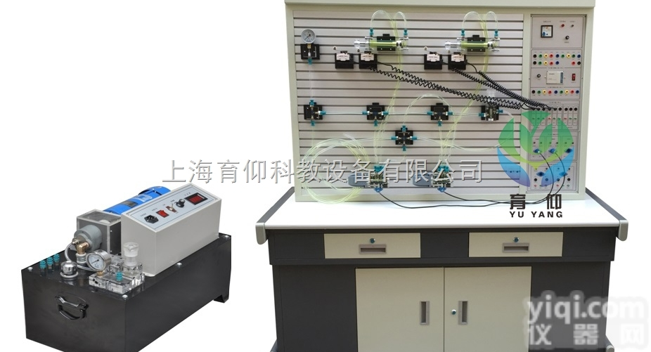 YUY-QY03<em>透明</em><em>液压</em>PLC控制实训<em>装置</em>（外泵站）|<em>透明</em><em>液压</em>实训台