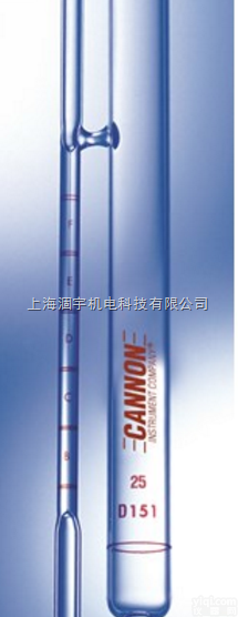 9724-RXX/TXX  美国Cannon沥青/柏油专用<em>粘度计</em> 凯能<em>玻璃</em>毛细粘度管