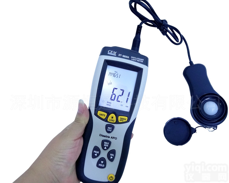 DT-8809A  CEM华盛昌DT-8809A专业级<em>照度计</em><em>光亮度</em>计