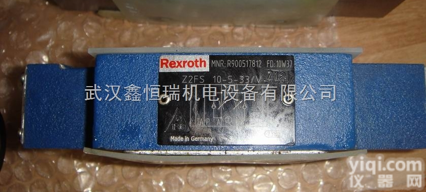 Rexroth力士乐<em>节流阀</em>现货<em>代理</em>-Z2S10-1-6X