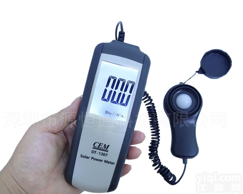 DT-<em>1307</em>  CEM华<em>盛昌</em>DT-<em>1307</em>太阳能功率计<em>照度计</em>