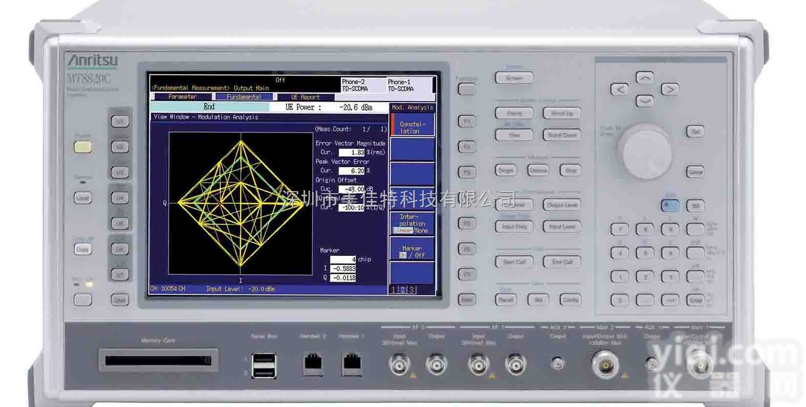 MT8820C  Anritsu MT8820C <em>无线电通信</em><em>分析仪</em>