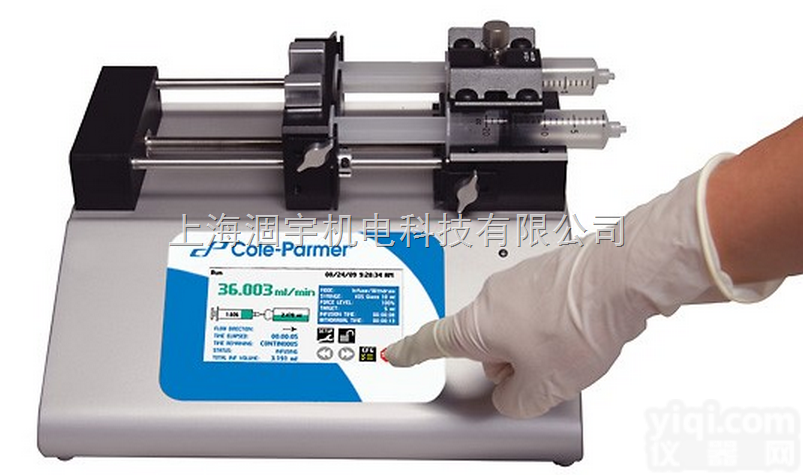 74905-52/54/58  美国<em>Cole</em>-<em>Parmer</em>触摸屏高精度精密<em>注射</em>泵74905-50