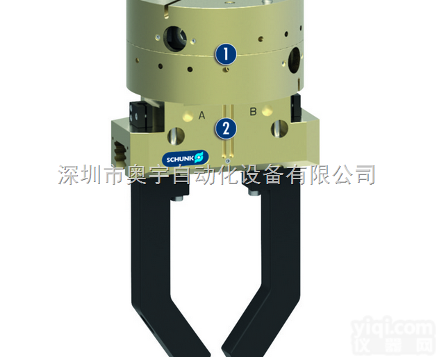 GSM-P-50-AS-S-090  德国代理Schunk气缸  <em>机械手</em>臂<em>夹具</em>碳刷