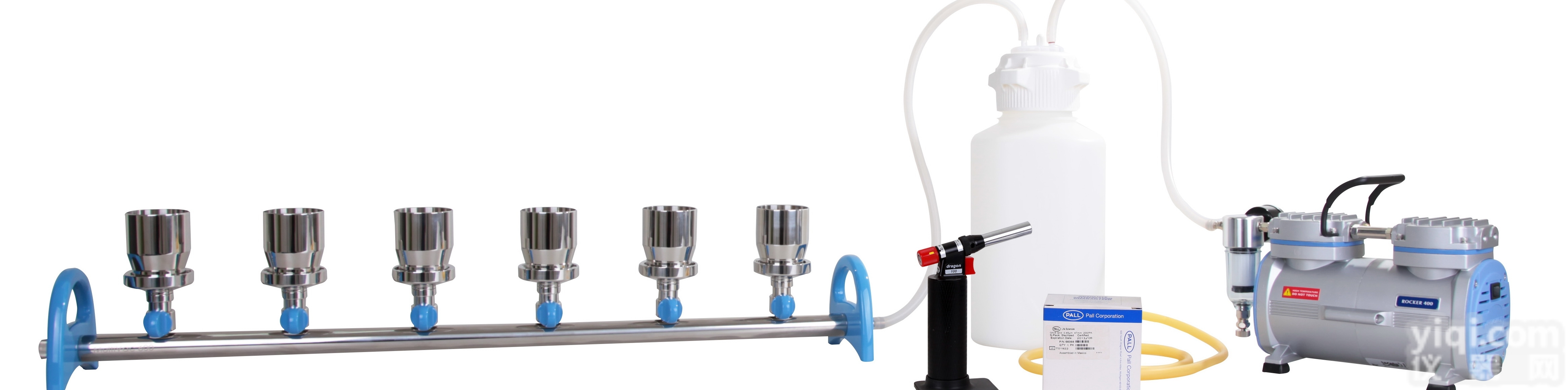 MultiVac600-MB-T  台湾洛科MultiVac600-MB-T不锈钢<em>六联</em>换膜过滤器 <em>微生物</em>换...