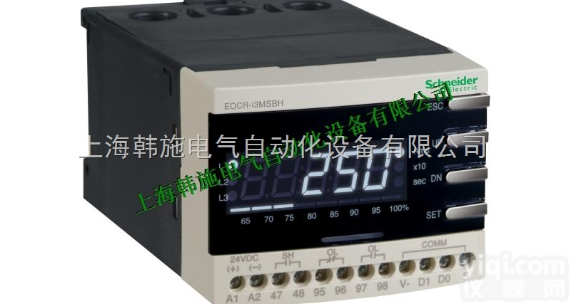 施耐德EOCRIFBZ-<em>WRCBH</em>电子式电动机保护器
