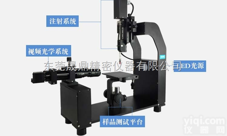 SDC-100S  水滴角<em>测定仪</em>,自动光学<em>视频</em>接<em>触角</em>测试仪