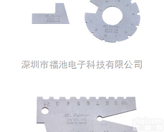日本FUJITOOL<em>富士</em><em>量规</em>No.719 <em>公制</em>梯形螺纹专用 （Tr）