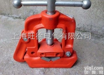 上海旺徐SDTVC-1中式<em>重型</em>钢管台<em>虎钳</em>