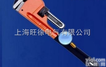 上<em>海旺</em>徐<em>美式</em>重型沾塑柄管子钳