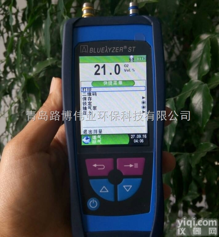 德国<em>菲索</em>Bluelyzer ST（B20）  <em>手持式</em><em>烟气</em>分析仪
