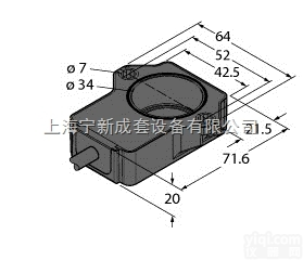 RI240P1-QR20-LU4X2<em>图尔克</em>微型<em>编码器</em>