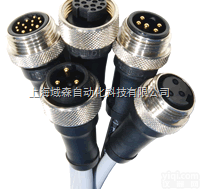 M12  <em>意大利</em>SHIELD防水<em>连接器</em> 盾Pai<em>连接器</em>