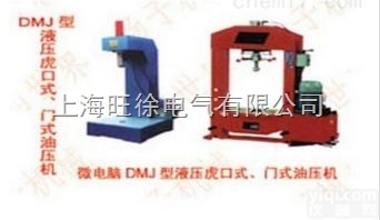 上<em>海旺</em>徐微电脑DMJ-20<em>型系列</em>手动、电动液压虎口式、门式油压机