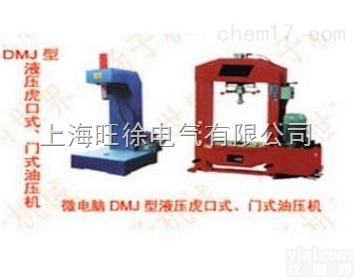 微电脑DMJ-30<em>型系列</em>手动、<em>电动</em>液压虎口式、门式油压机厂家