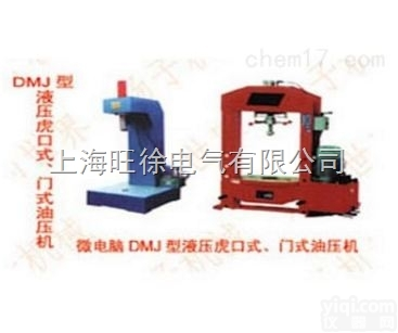 <em>长沙</em>特价供应微电脑DMJ-100<em>型系列</em>手动、电动液压虎口式、门式油压机