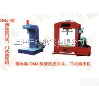 上海特价供应微电脑DMJ-50<em>型系列</em>手动、电动<em>液压</em>虎口式、门式油压机