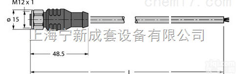 RKCV-FBY48BU-10M/5D<em>图尔克</em>现场<em>总线</em>线缆