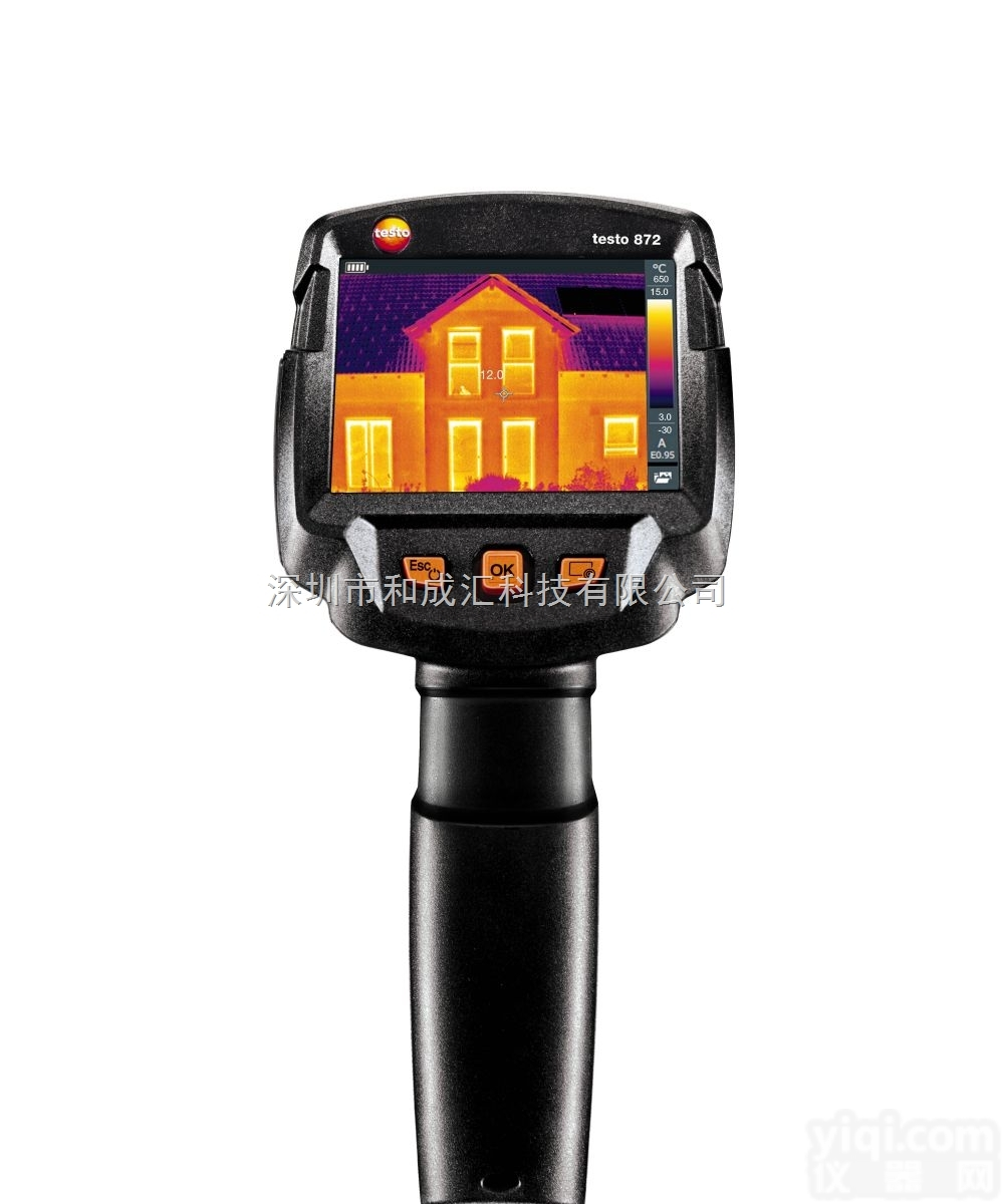 德图<em>testo 872 - 带红外热像智能App的热像仪</em>