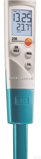 testo 206-pH1 - pH<em>酸碱度</em>/温度<em>测量仪</em>，适用于液体