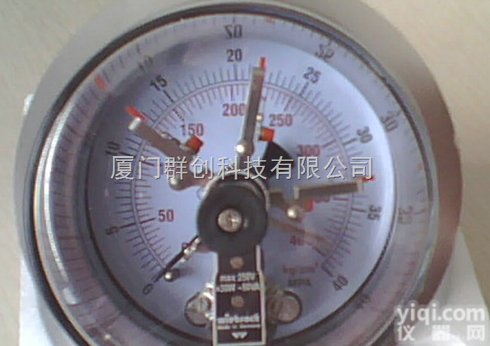 供应德国wiebrack硫化机用<em>埋入</em>式电接点<em>压力表</em>EPG100-400...