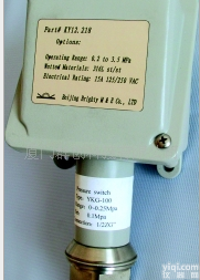 <em>厦门</em><em>布莱迪</em>普及型压力开关KY12