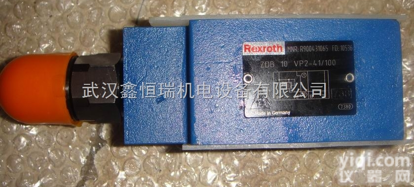 <em>力士</em>乐<em>溢流阀</em>武汉<em>现货</em>代理ZDB10VB2-41/315V