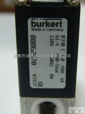 <em>巴菲特</em><em>特价销售</em>BURKERT两位两通气动阀