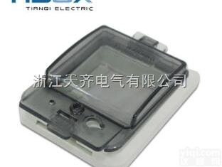 TW4P  TIBOX新品<em>防水</em><em>开关</em>窗罩 透明保护窗罩4位<em>开关</em>罩<em>防水</em>监视窗罩IP67