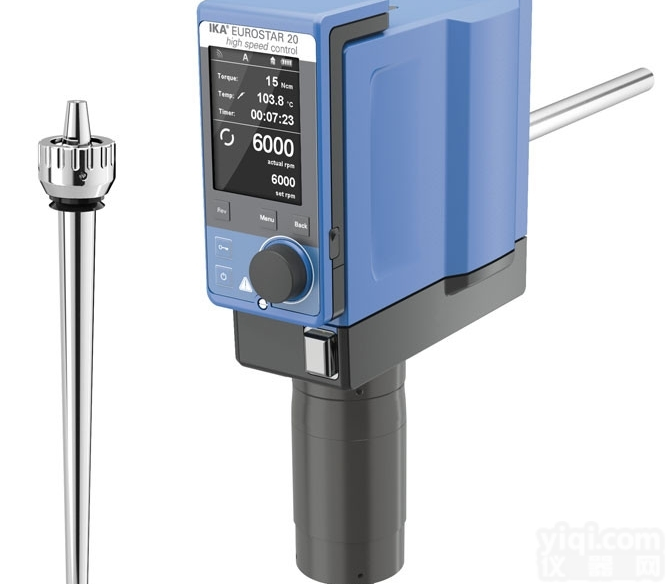 IKA <em>欧洲</em><em>之星</em>20 高速<em>控制</em>型搅拌器